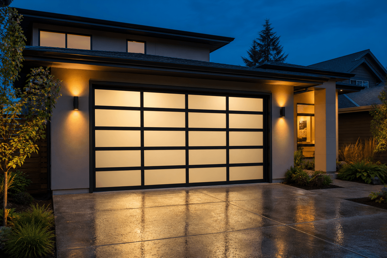 Garage door repair at a Portland residential home in Portland, OR